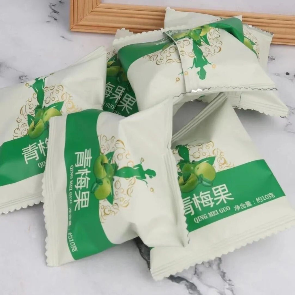 15pcs/box  Jiao Su Mei  Succade Preserved Enzymes Plum蜜饯青梅话梅酵素梅 酵素梅子