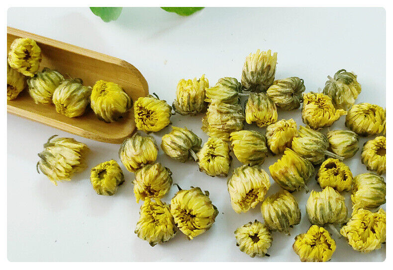 HelloYoung Plum Chrysanthemum Hang White Chrysanthemum buds flower tea bulk 17.6oz