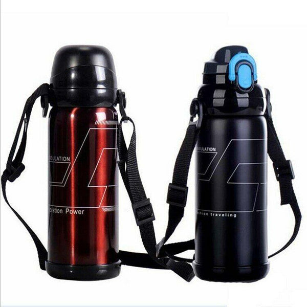 Portable Insulation Kettle Stainless Steel Double Vacuum Bottle Multifunctional