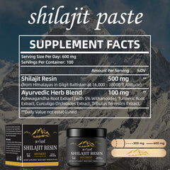Stock Shilajit Resin Shilajit Resin 50g Shilajit Resin Paste