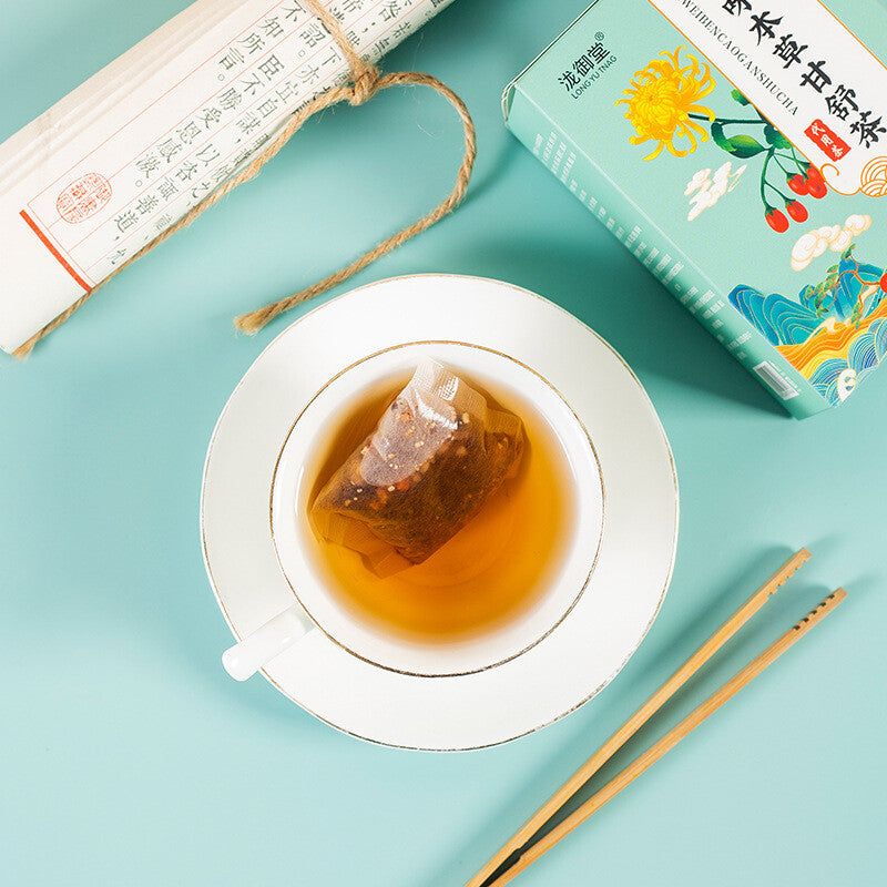 30x5g Bagged Hanfang Benefits Tea Eighteen Herbs Gan Shu Tea