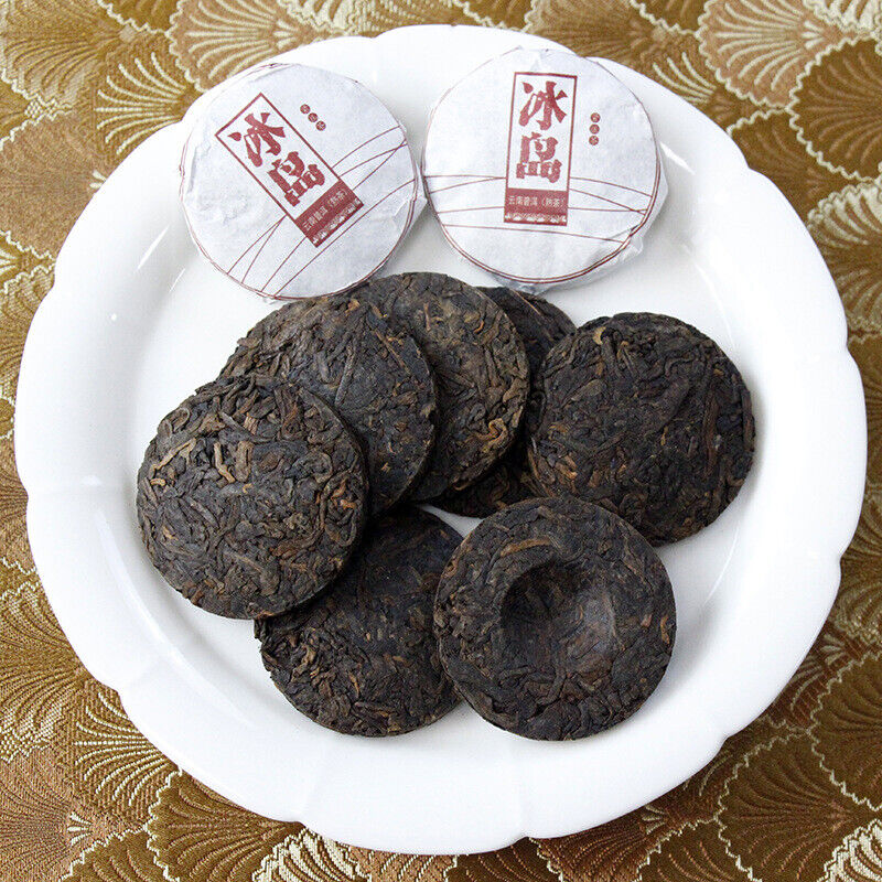 Iceland Mellow Jade Cake Bulk Yunnan Pu'er Tea Ancient Tree Ripe Tea Aged Tea.