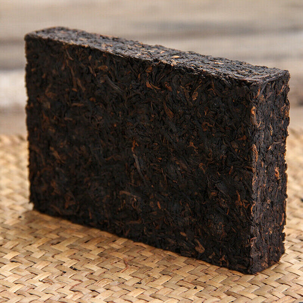 250g Yunnan Menghai Dayi Pu-erh Tea Brick Ancient Tree Ripe Puer Tea Brick