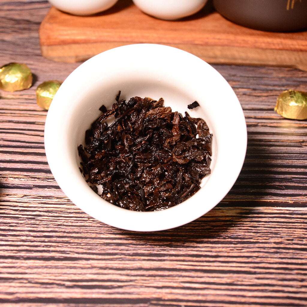 HelloYoung 500g Golden Classics Mini Tuocha Original Flavor Ripe Tea Yunnan Pu'er Tea