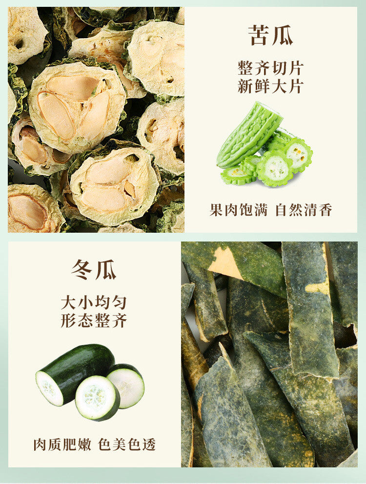 Combo Individual Pack Herbal Tea Mulberry Leaf Bitter Melon & Winter Melon Tea