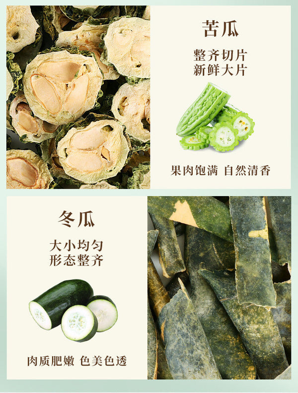 Combo Individual Pack Herbal Tea Mulberry Leaf Bitter Melon & Winter Melon Tea