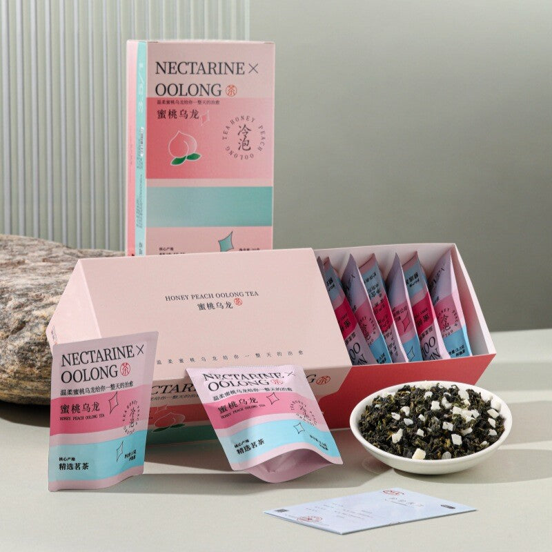 Pfirsich Würfel Fruchtiger Tee Pfirsich Oolong Teebeutel Unabhängig 35g Secondary image