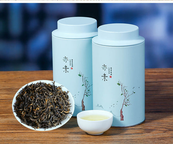 HelloYoung 120G Golden Jun Mei Black Tea Loose Tea Honey Scented Loose Golden Jun Mei
