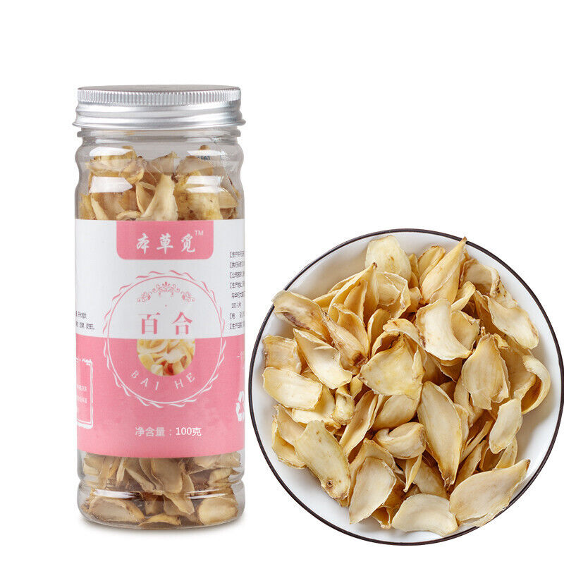 HelloYoung New Dried Lily Dried Lily Fresh Dried Lily 100g/Jar
