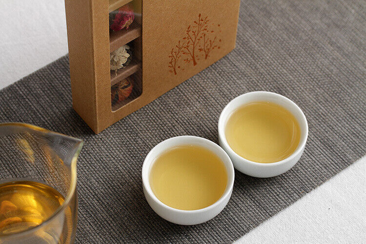 HelloYoung Yunnan Pu-erh Flower Tea Dragon Pearl 18 raw tea 6 flavor combination flower tea