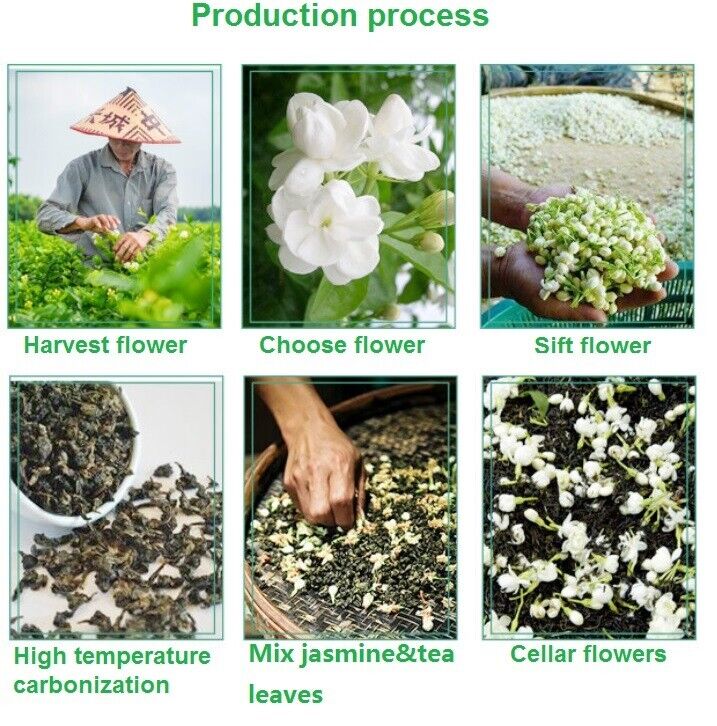 250g Super Quality Mo Li Bai Long Zhu Tea Jasmine White Dragon Pearl Tea
