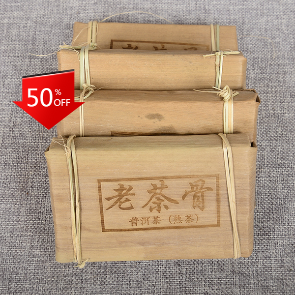Yunnan Pu'er Tea Bamboo Shoot Shell Tea Aged Old Tea Bone Organic Black Tea 250g