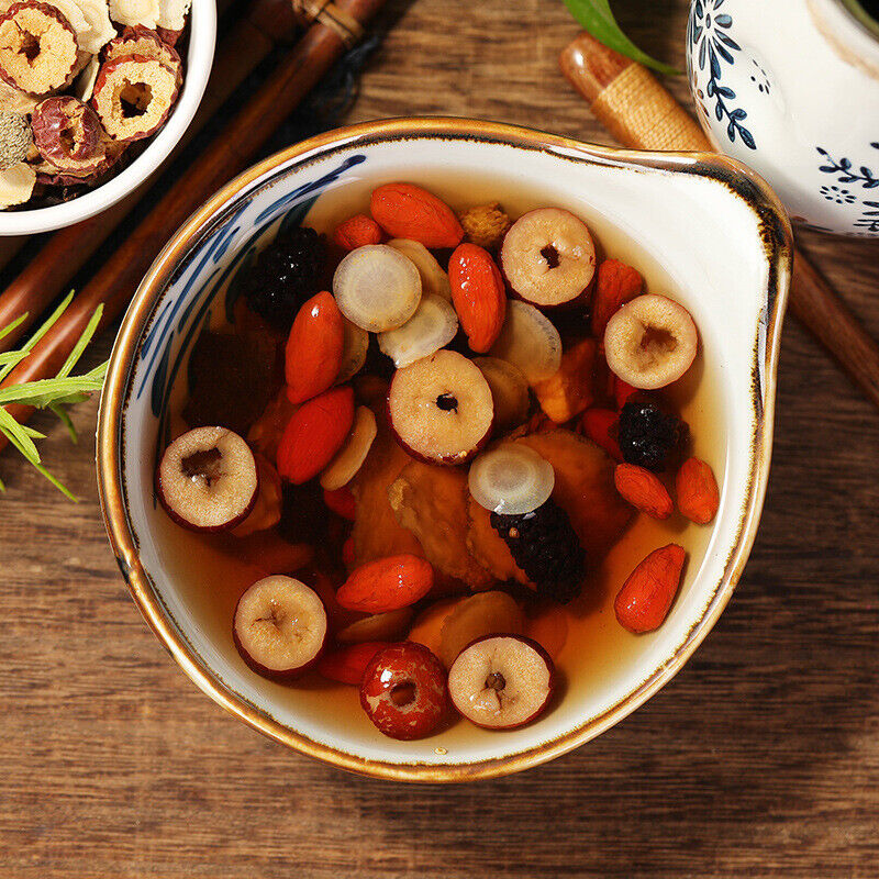 HelloYoung Healthy Herbal Tea Healthy Drink Ginseng Ten Treasure Tea Renshenshibao Tea 150g Main image