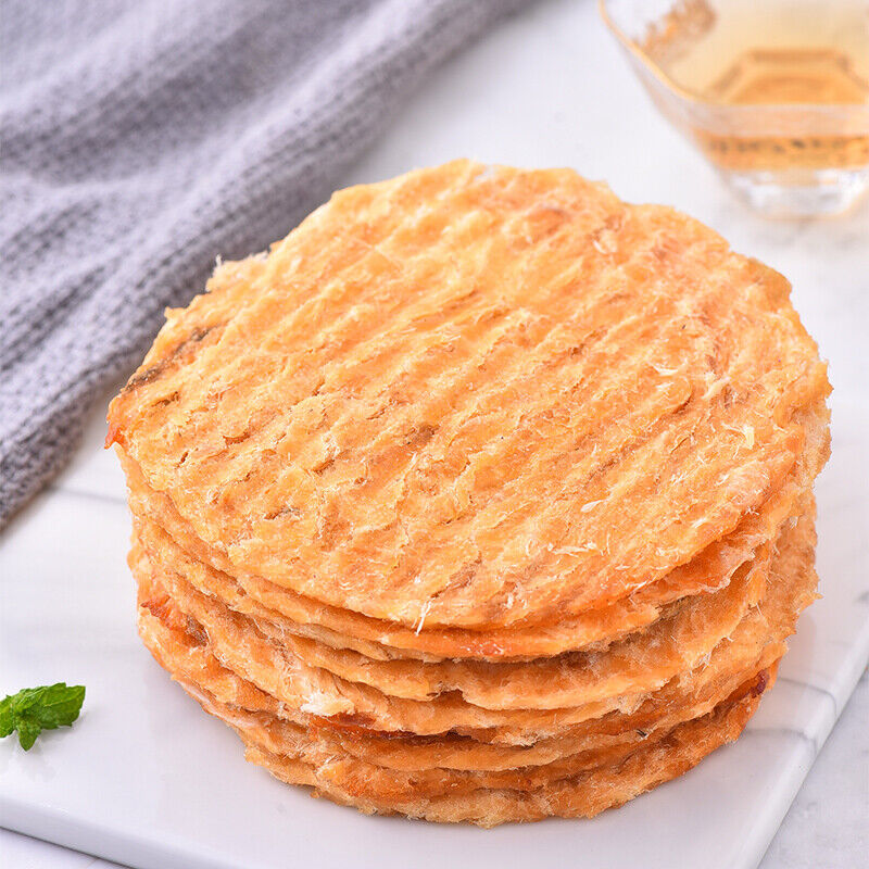 Grilled Cod Fillets 250g/500g Dried Fish Slices Ready-to-eat Snacks Seafood