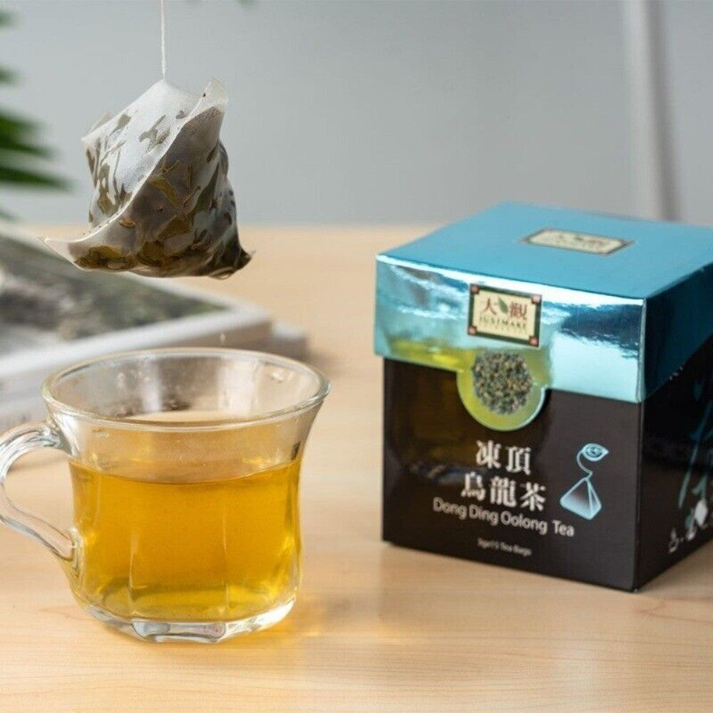 Taiwan Dong Ding Oolong Tea 15 Pack Aromatic Flavor Premium Triangle Main image