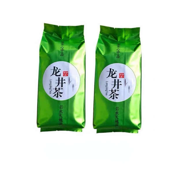 HelloYoung High Quality Dragon Well Green Tea  Xihu Longjing Chinese Green Tea 100g/bag