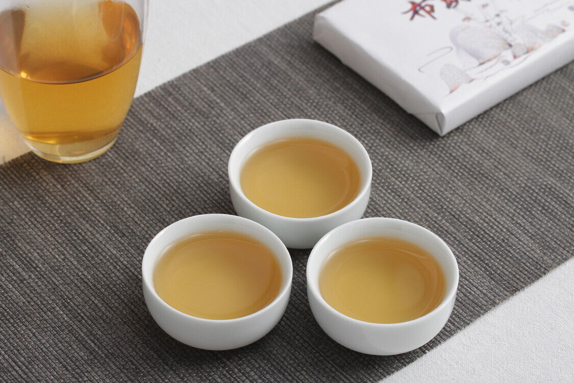 HelloYoung 200g Yunnan Pu'er Tea Bulang Spring Tip Pu'er Raw Brick Pre-Mingling Spring Tea