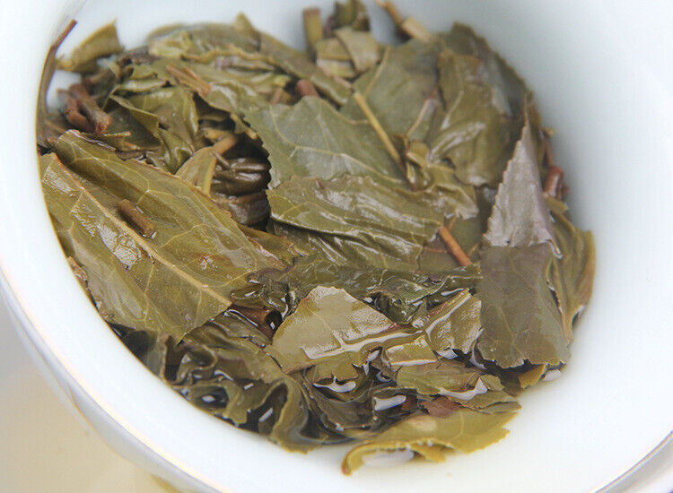 HelloYoung 100g Yunnan Menghai He Kai Sun Green Pu-erh Raw Tea Cake Seven Seed Cake Tea