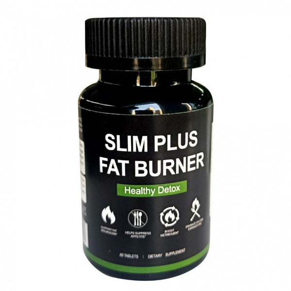 100% Authentic Organic Slim Plus - Fat Burner & Detox Slimming Capsules