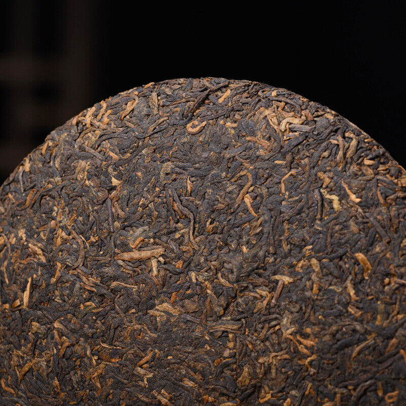HelloYoung Banzhang Wuzhai Puerh Tea Ripe Tea Cake Old Banzhang Palace Grade 357g/12.59oz
