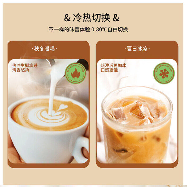 Raw Coconut Latte No Sucrose Coconut Flavor Latte Instant Cold Extracted Coffee