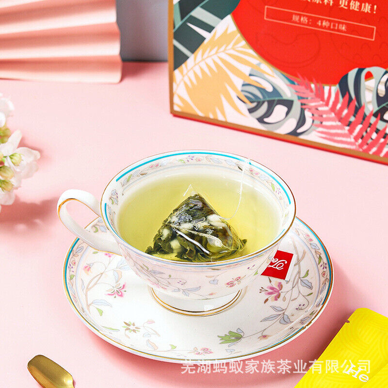 HelloYoung Flower and fruit tea honey peach oolong flower tea white peach oolong tea bag Main image