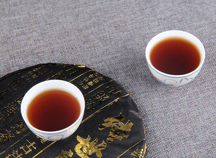 HelloYoung 357g Palace Pu-erh Golden Bud Tea Cake Ancient Tree Pu-erh Tea Black Tea