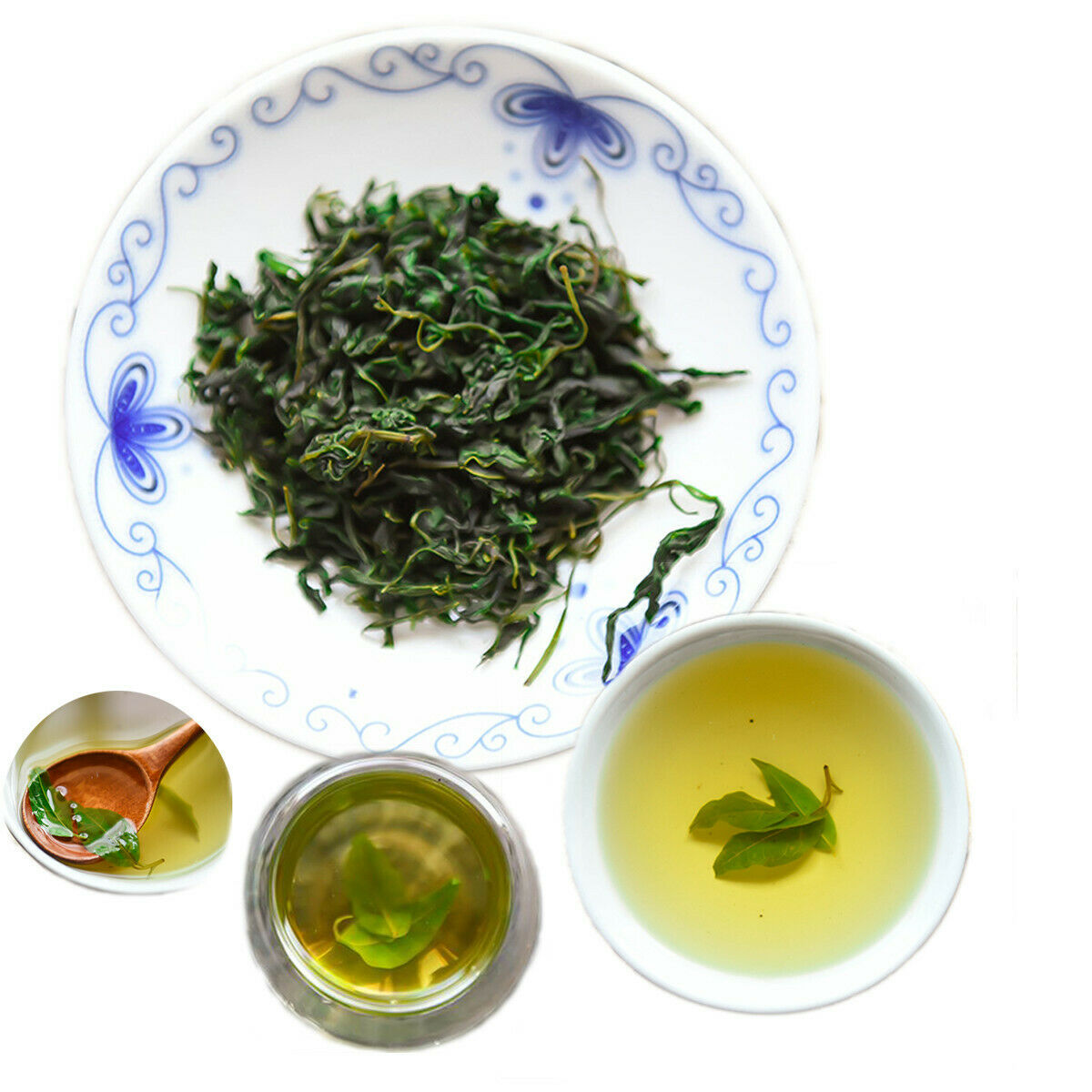 HelloYoung Pure Natural Kuding Tea Herbal tea Qingshanlvshui Small-leaved New Scented Tea Main image