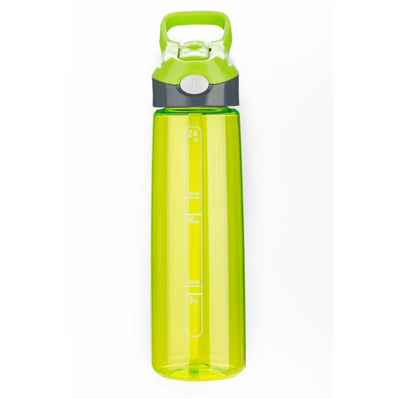 Leak-proof Straw Drinkware Water Bottle Portable Bottle Sports Plastic Flask Lid