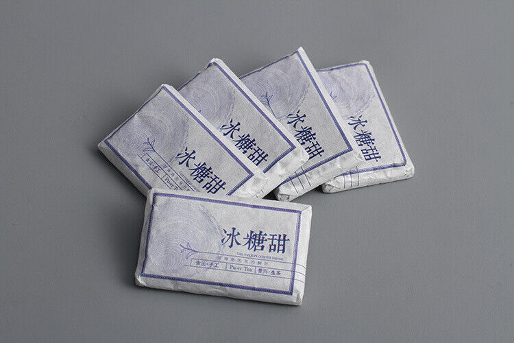 HelloYoung 45g Yunnan Puerh Tea Iced Sugar Sweet Large Old Tree Puerh Raw Brick Spring Tea