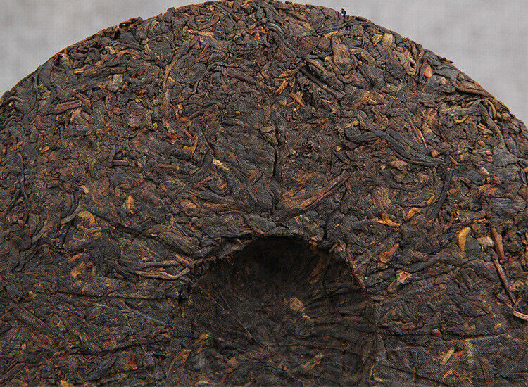 HelloYoung Yunnan Puerh Tea Seven Seed Cake Jingmai Mountain Precious Puerh Ripe Tea 12.6oz