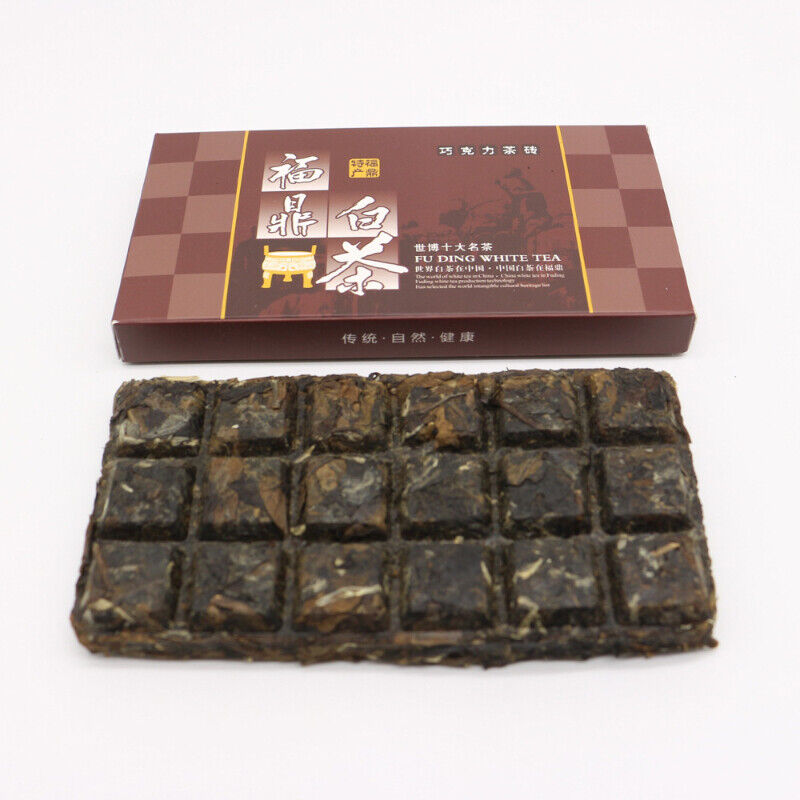 HelloYoung White Tea Brick Health Tea Traditional Craft Tea Slimming100g Fuding Main image