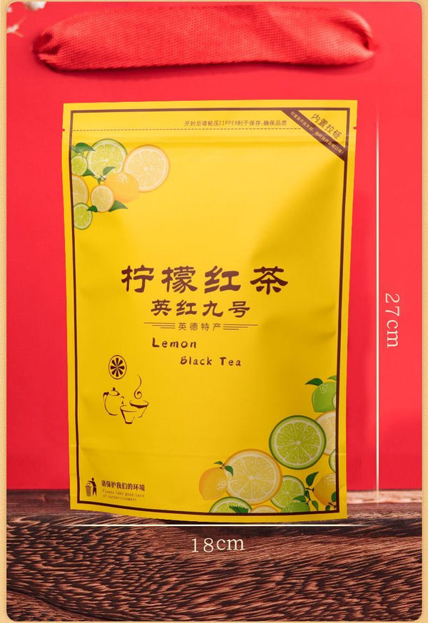 Lemon Yinghong No.9 Yingde Black Tea Guangdong Lemon Leaf for Milk Tea
