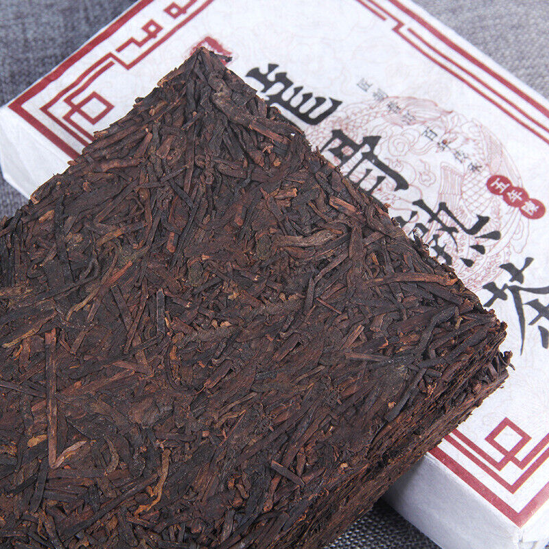 Ripe Tea 1000g Black Tea Puerh Tea Brick Old Tea Stem Dragon Bone Ripe Tea