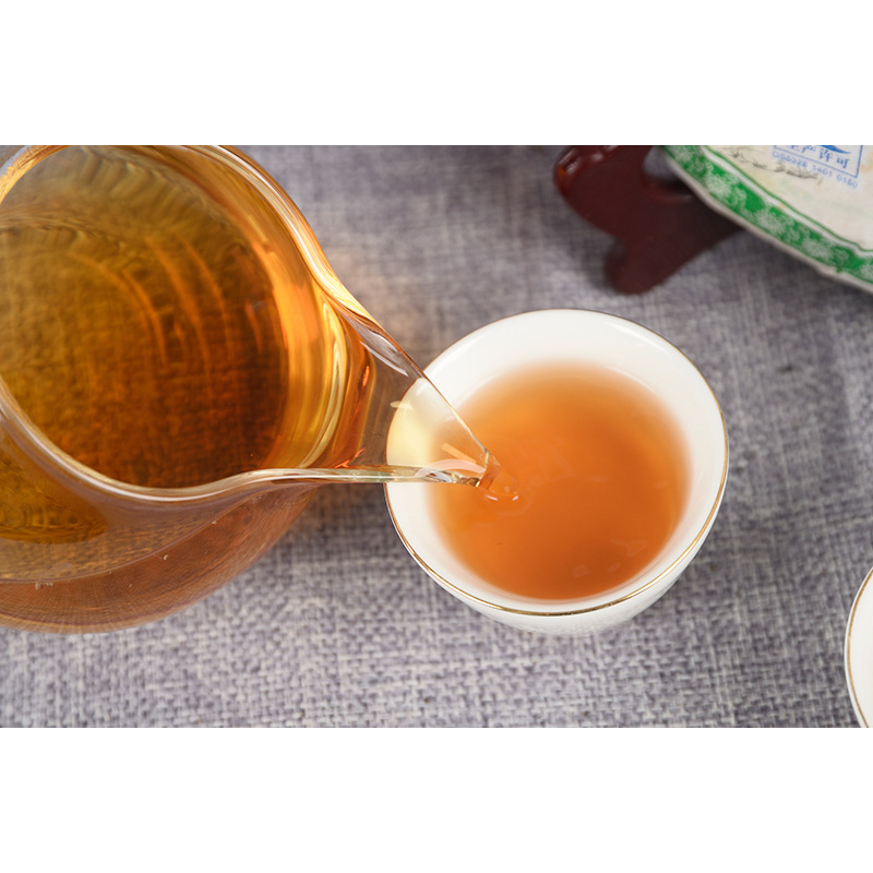 Medium Term Tea  357g/12.59oz Puerh Tea Menghai Impression Tea Cake Tea Cake