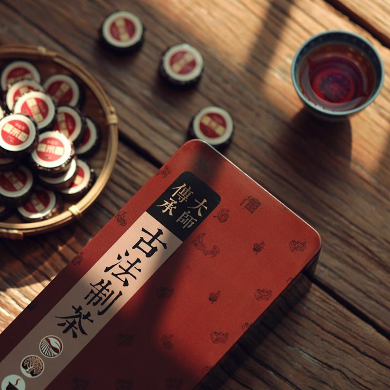 HelloYoung TeaBlack Tea Cooked Pu-Erh 250g Authentic Pu'er Tea Glutinous Rice Flavor Tuocha
