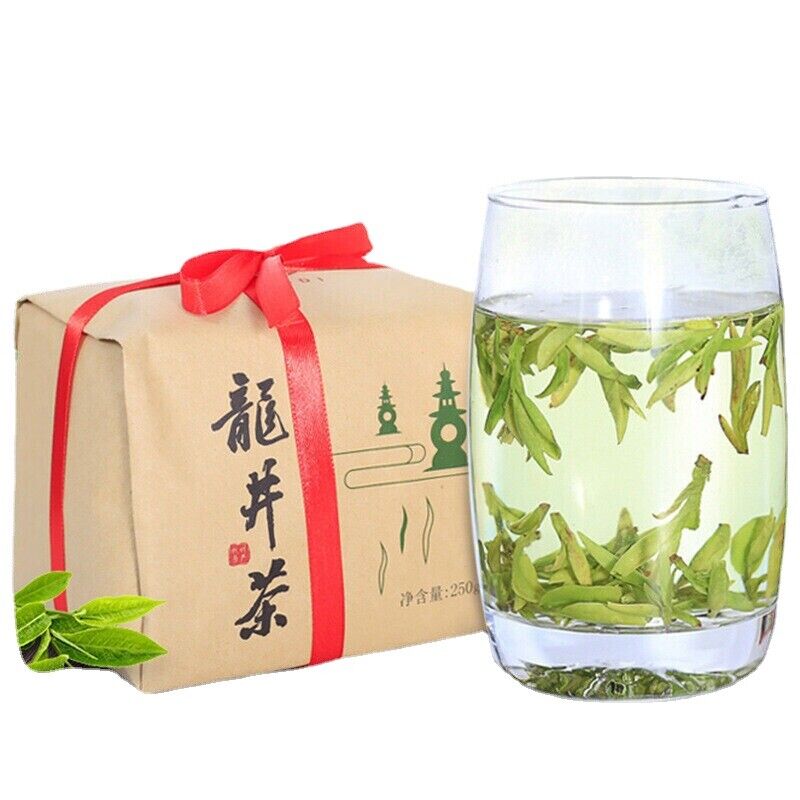 HelloYoung 250g Dragon Well Green Tea Longjing Bulk Green Tea Ecology Tea Health Care Secondary image