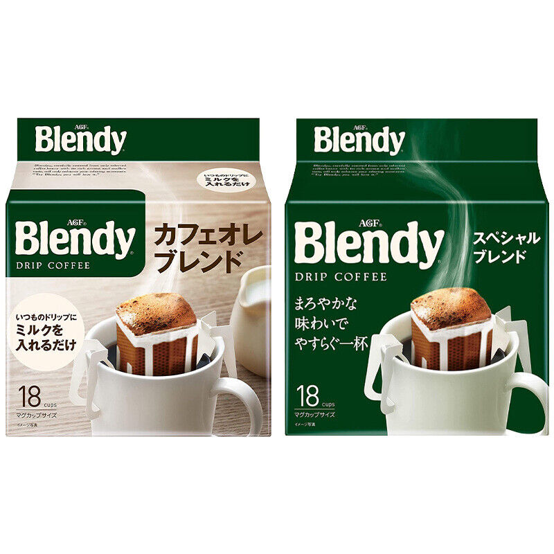 AGF Ear Coffee Freeze-dried American Blendy Black Coffee 126g