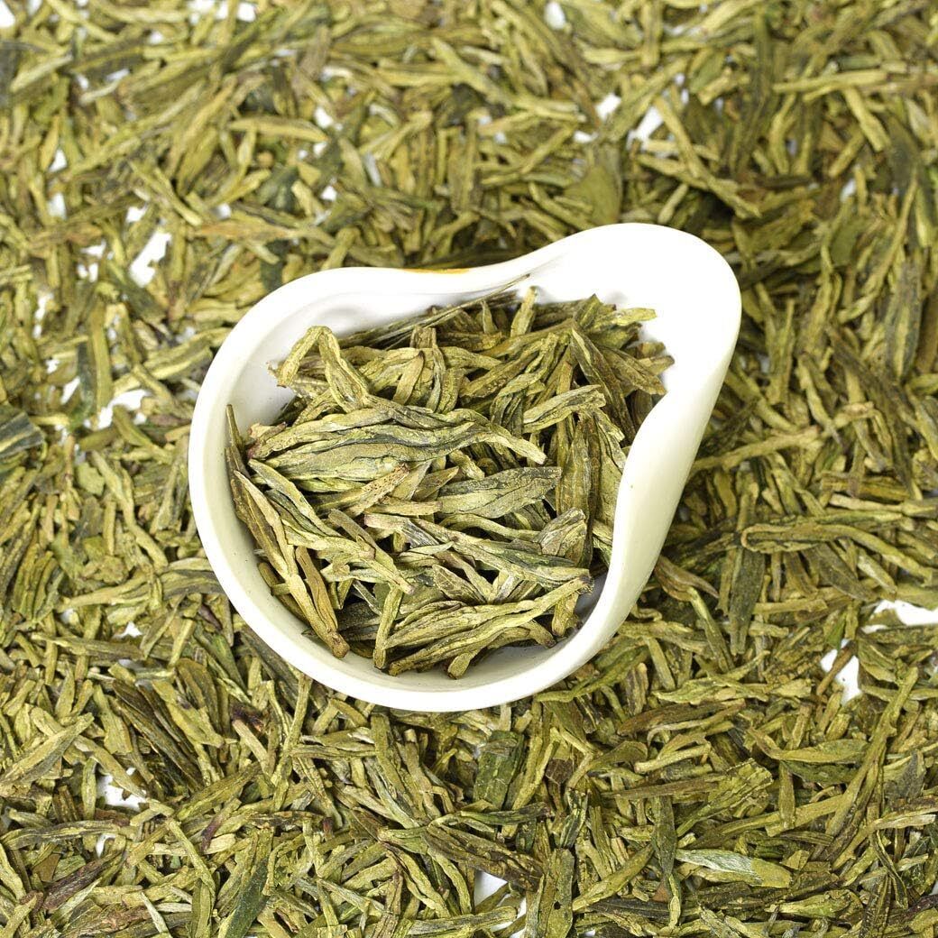 250g / 8.8oz Premium Xihu Longjing Dragon Well Dragonwell Spring Green Tea Loose Secondary image