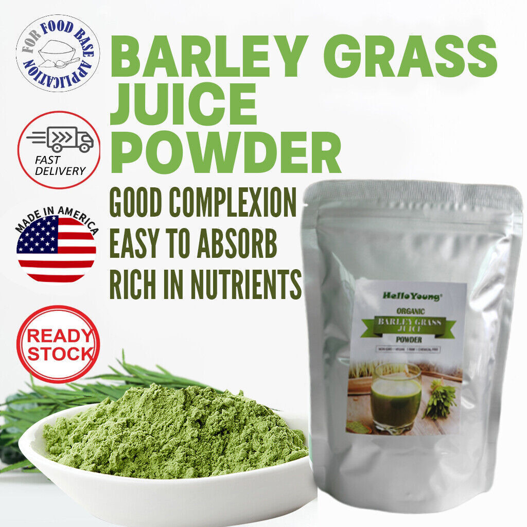 HELLOYOUNG Barley Grass 1kg Vital Greens for Vegan Synergy