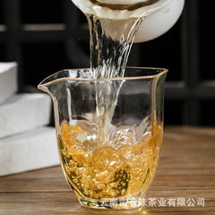 HelloYoung Yunnan Pu'er tea Lao Banzhang golden leaf raw tea 1pack of 4pieces 1bundle= 1kg