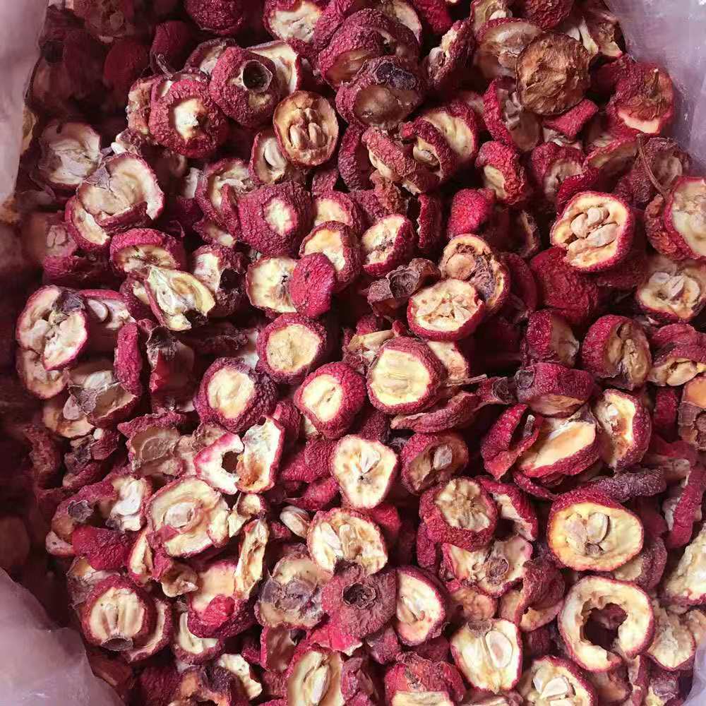 HelloYoung New Stock Dried Hawthorn Hawthorn Slices Kernel-less Hawthorn Rings Dried 500g