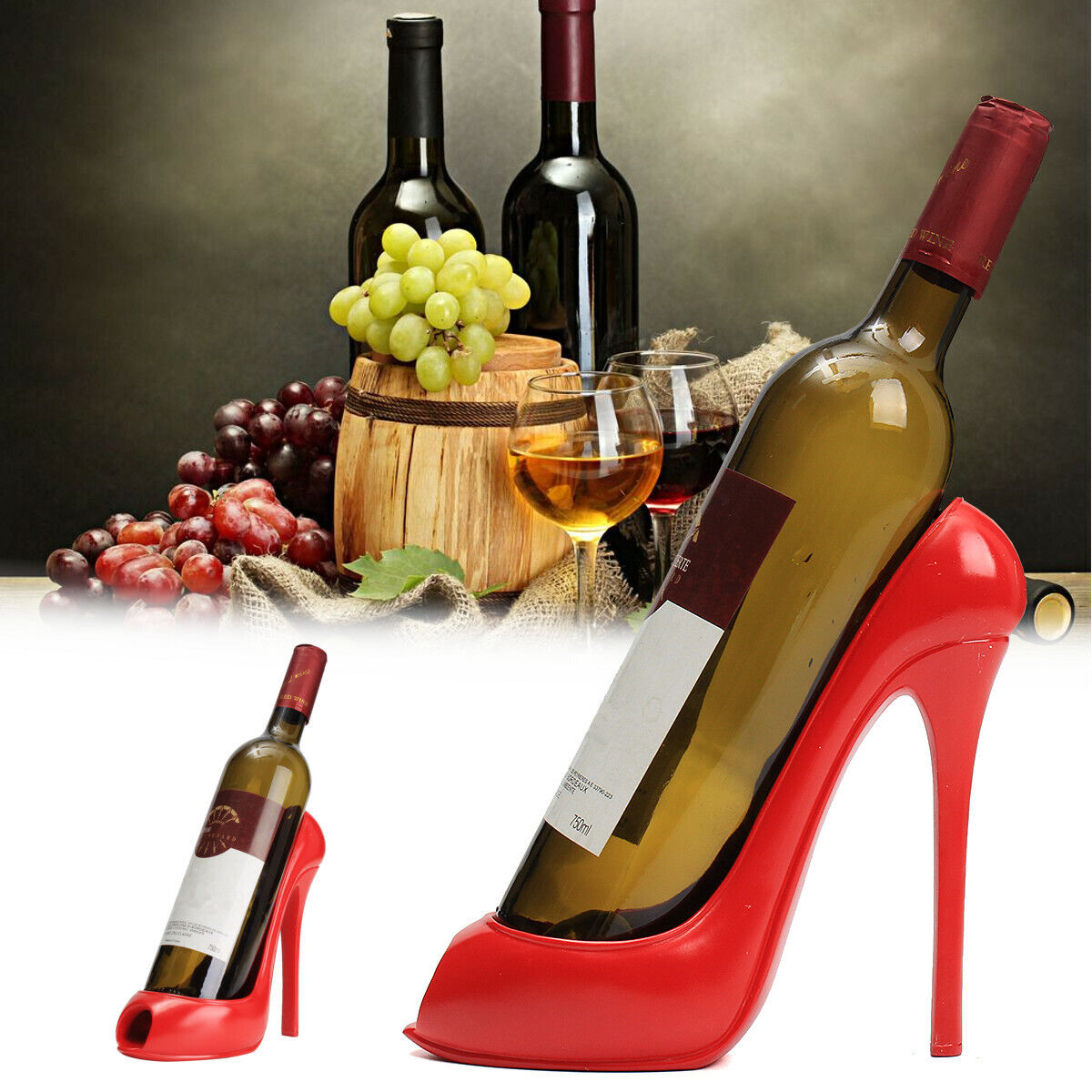 Wine Bottle Holder Hanger Red Wine Rack Support Bracket Bar Accessories Tool