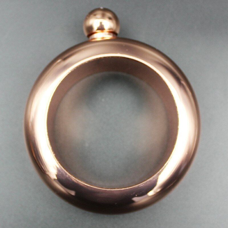 Wine Bottle Alcohol Drinkware Bangle Bracelet Hip Flask Portable Whiskey Vodka
