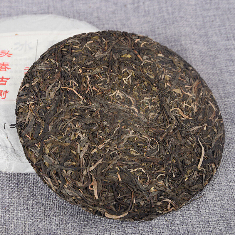 HelloYoung 357g Yunnan Raw Tea Lao Ban Zhang Raw Tea Cake Brown Mountain Tea