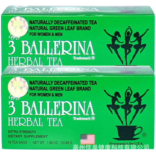 3 Ballerina Herbal Tea Slim Daughter STRENGTH Slim Tea Healthy Drink 3g *18 bags