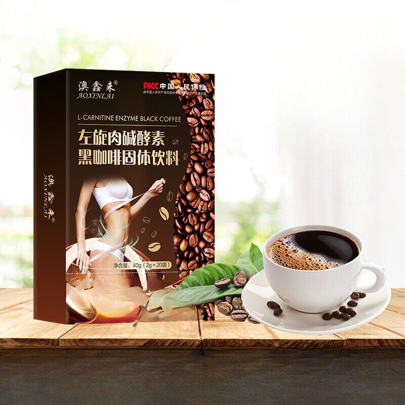 L-Carnitine Enzyme Black Coffee Probiotic Enzyme Black Coffee 40g Main image