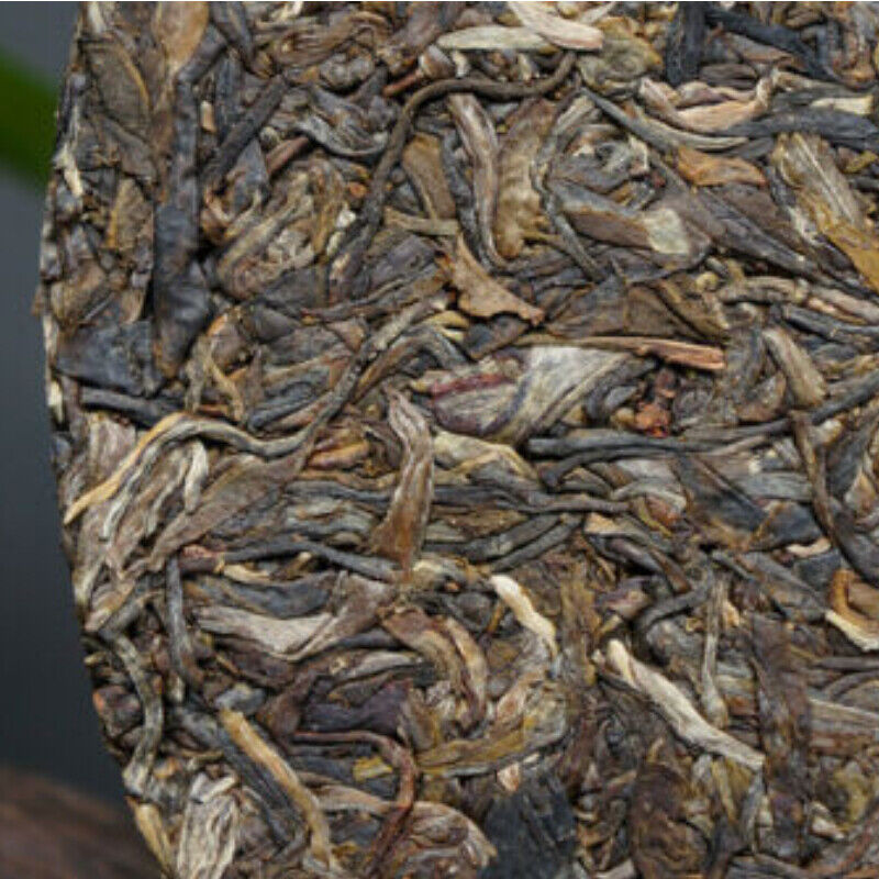 HelloYoung Aged Cha Puerh Tea Shang Pin Golden Ribbon Big Snow Mountain Xiaguan Puer 357g