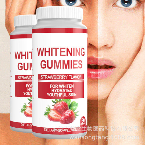 Whitening Gummies 3g*30 capsules Slimming Candy Strawberry Flavor