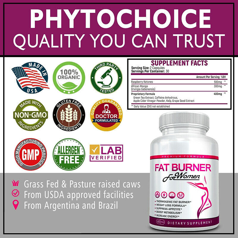 Best Diet Pills that Work Fast for Women-Natural Weight Loss Women Fat Burner